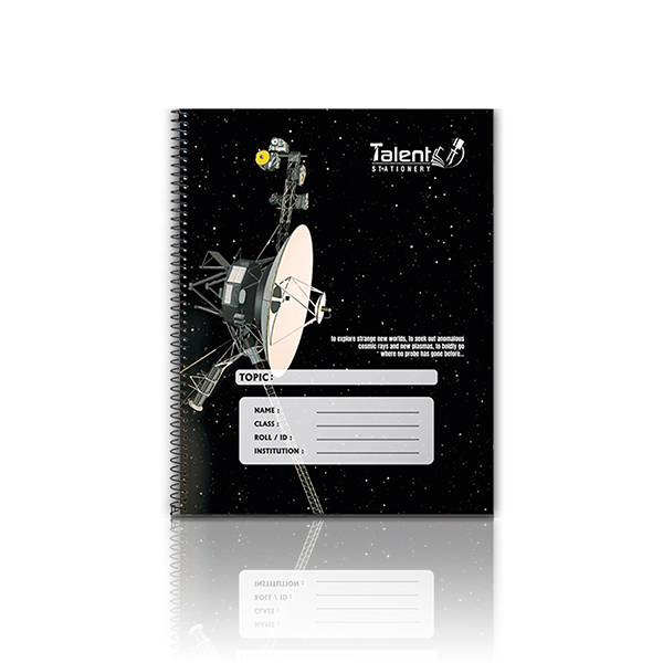 200 Page Premium White Spiral Note khata (WS200.C) Voyager | Talent ...